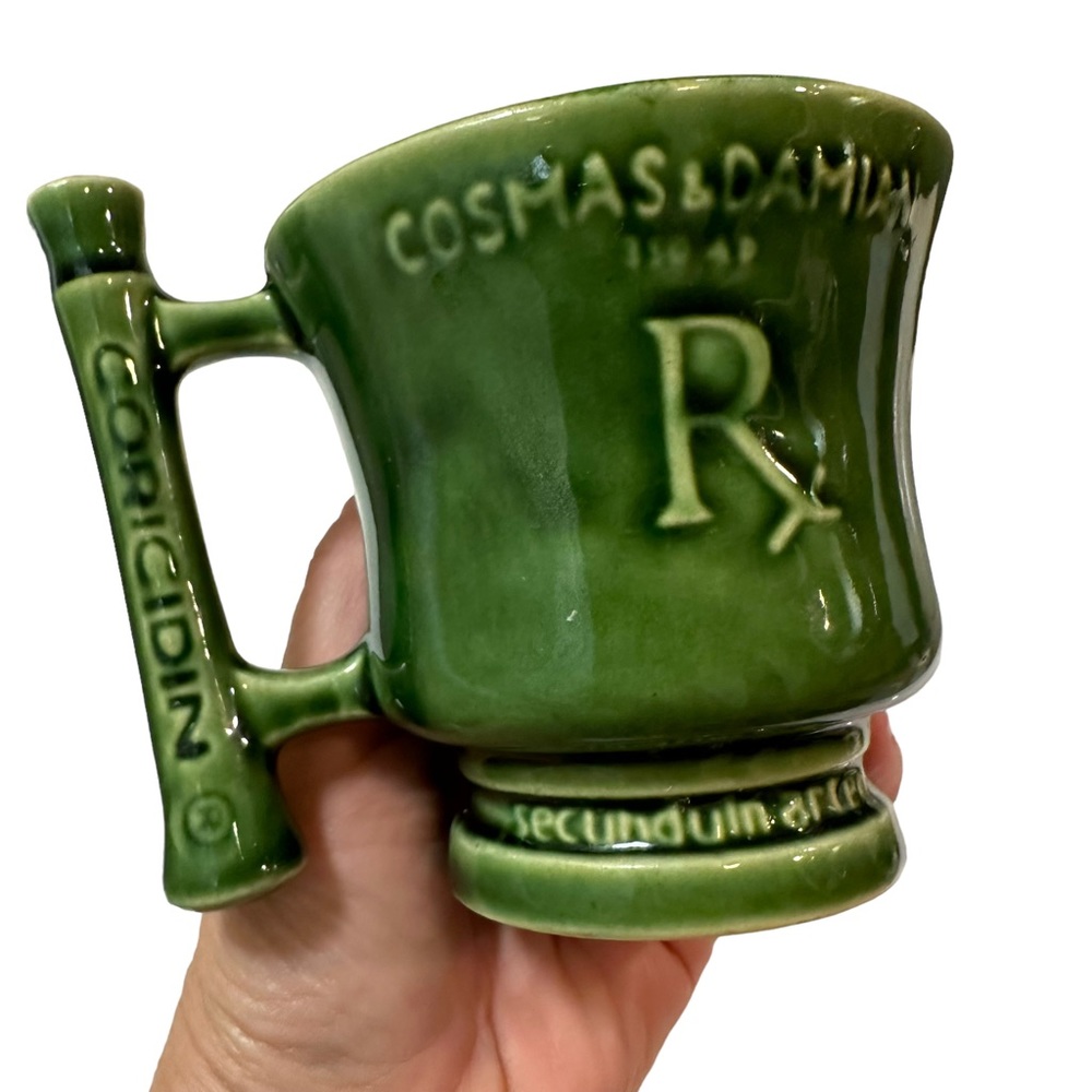 Vintage Schering Drug Store Ceramic Mug 1960’s
